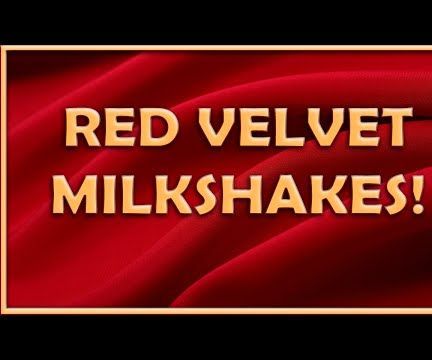 Red Velvet Milkshake