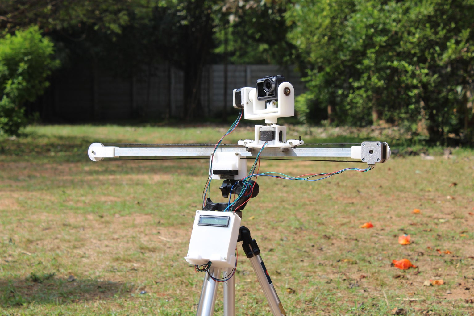 Automatic Arduino Powered Camera Slider With Pan and Tilt : 12 Steps ...