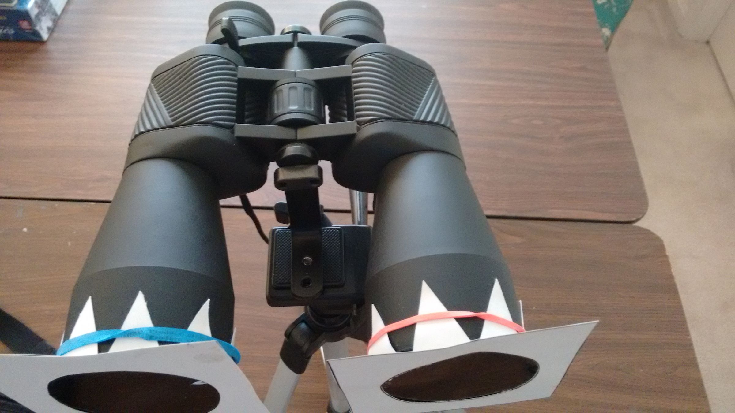 Solar Filters for Binoculars 8 Steps Instructables