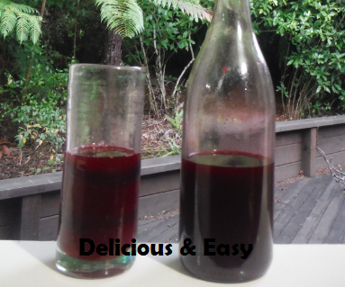 Raspberry and Blackberry Cordial
