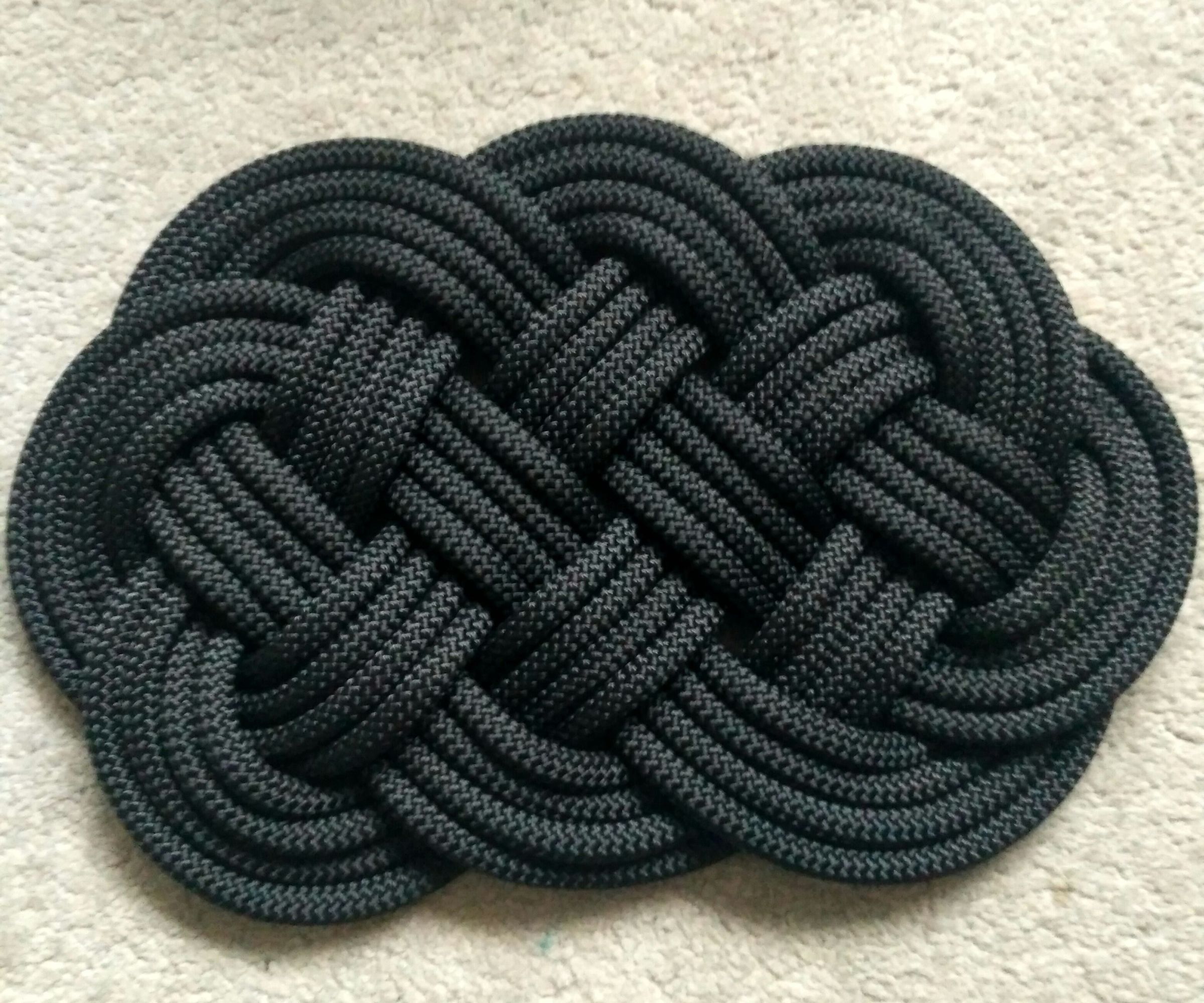 How to Make an Ocean-plait Mat
