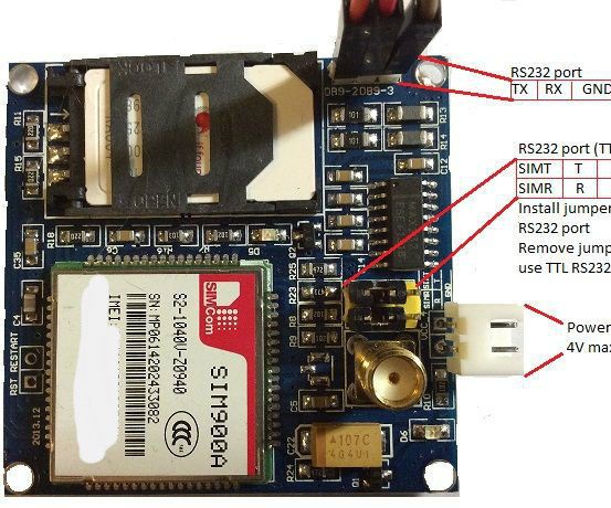 Using the Sim900/sim900A Mini Module With Arduino UNO