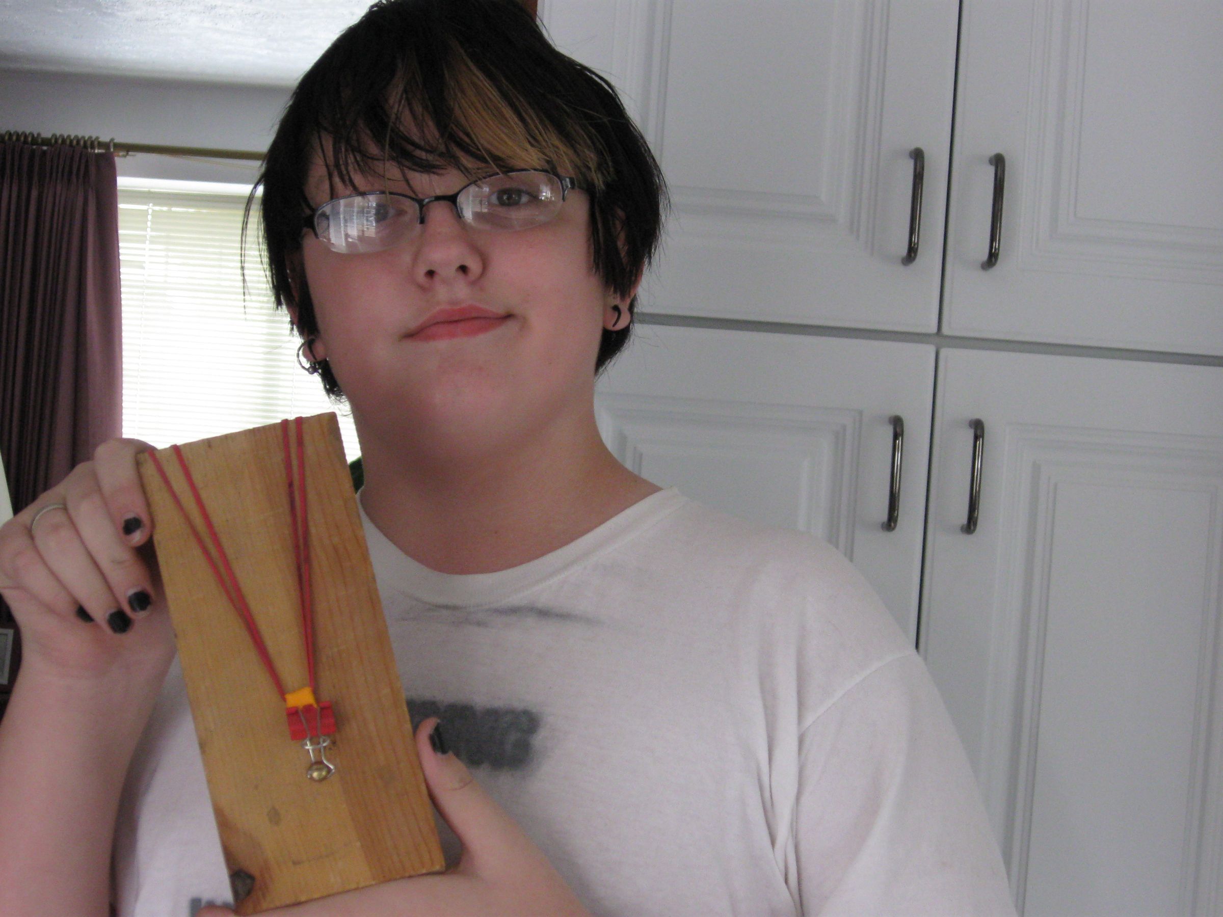 Rubberband Crossbow!