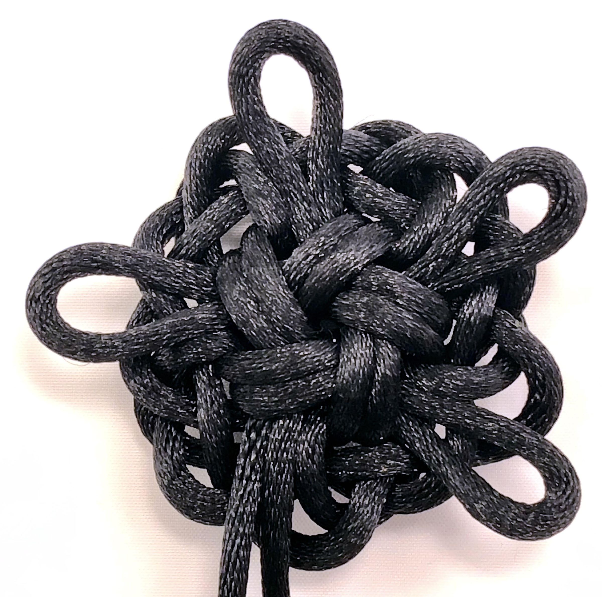 Mat Faced Good Luck Knots 5 Steps Instructables