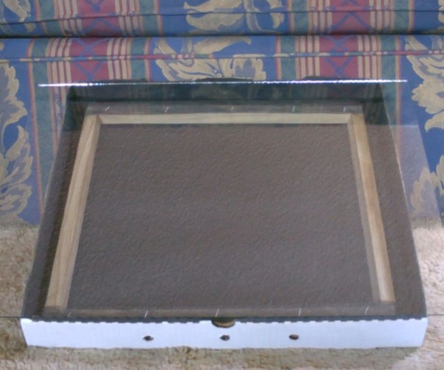 Solar Food Dehydrator - Easy (Pizza Box) Design!