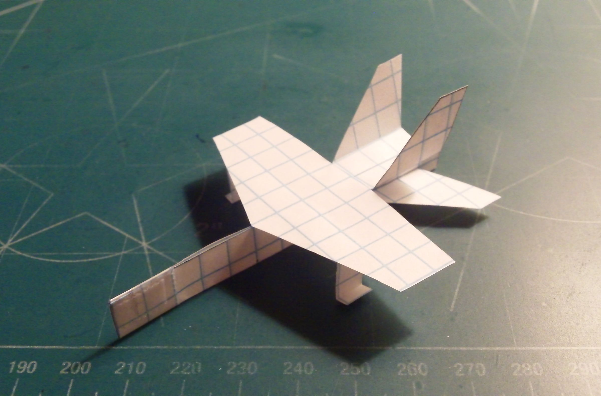 How to Make the McDonnell Douglas F/A-18 Hornet Paper Airplane