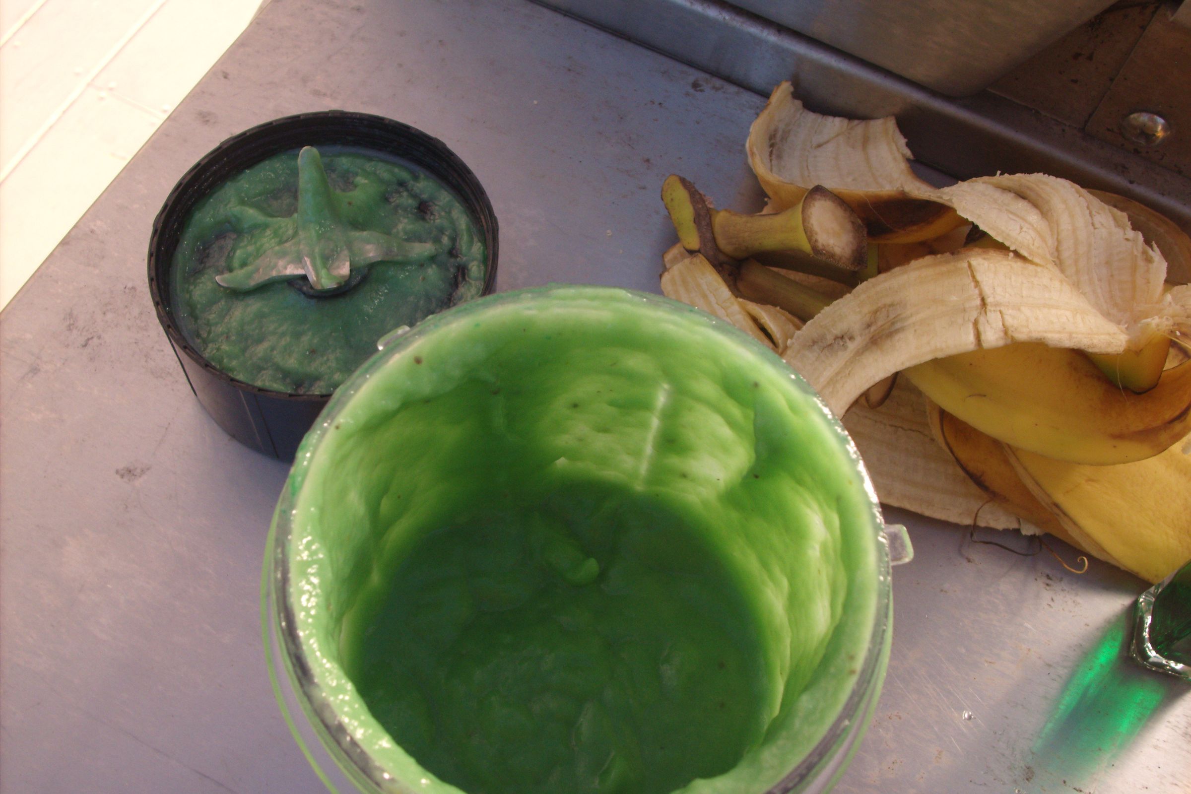 Toxic Banana Waste (A Very Gross Halloween Dessert)