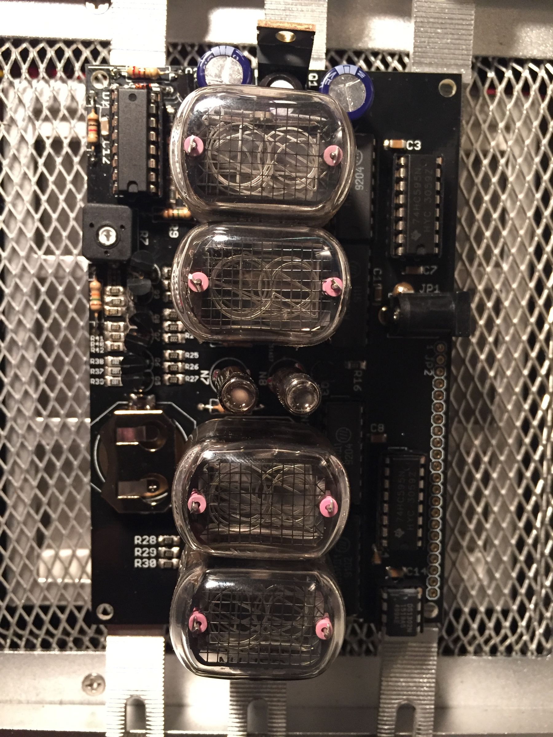 Raspberry Pi OSMC Retropie Nixie Clock, Within a Bluetooth Stereo