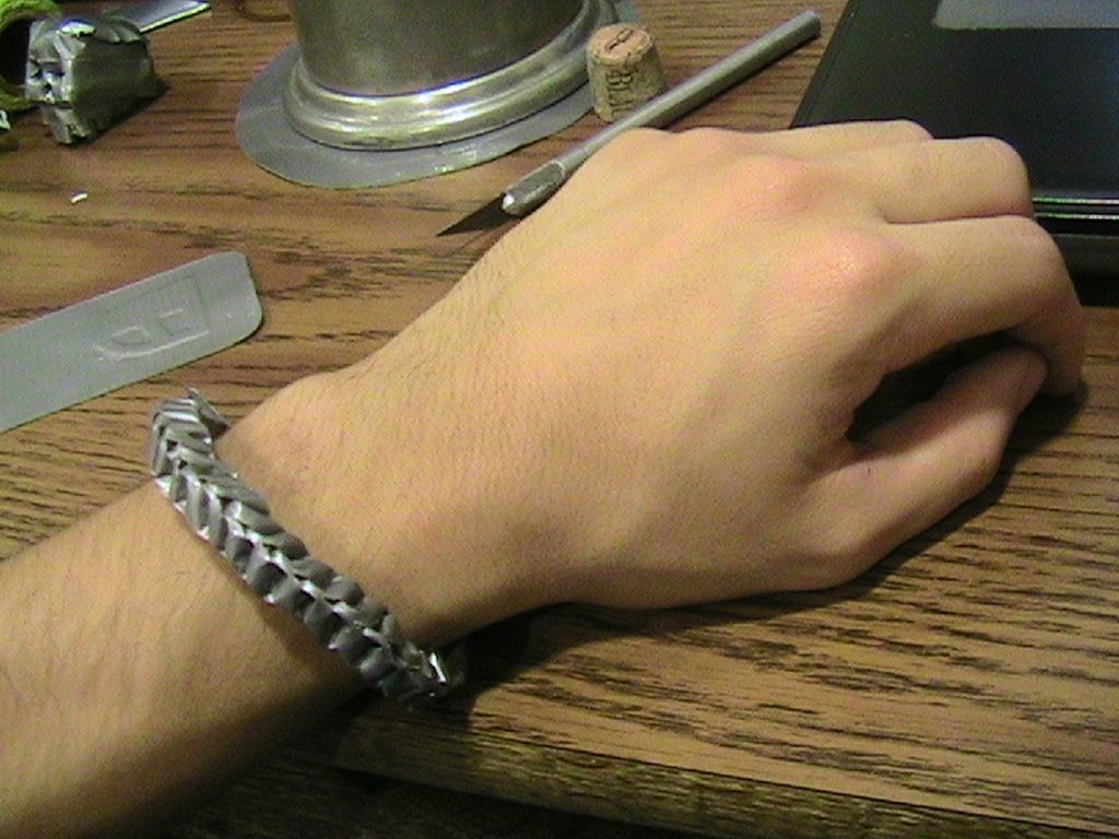 Braided (looking) Duct Tape Bracelet 6 Steps Instructables
