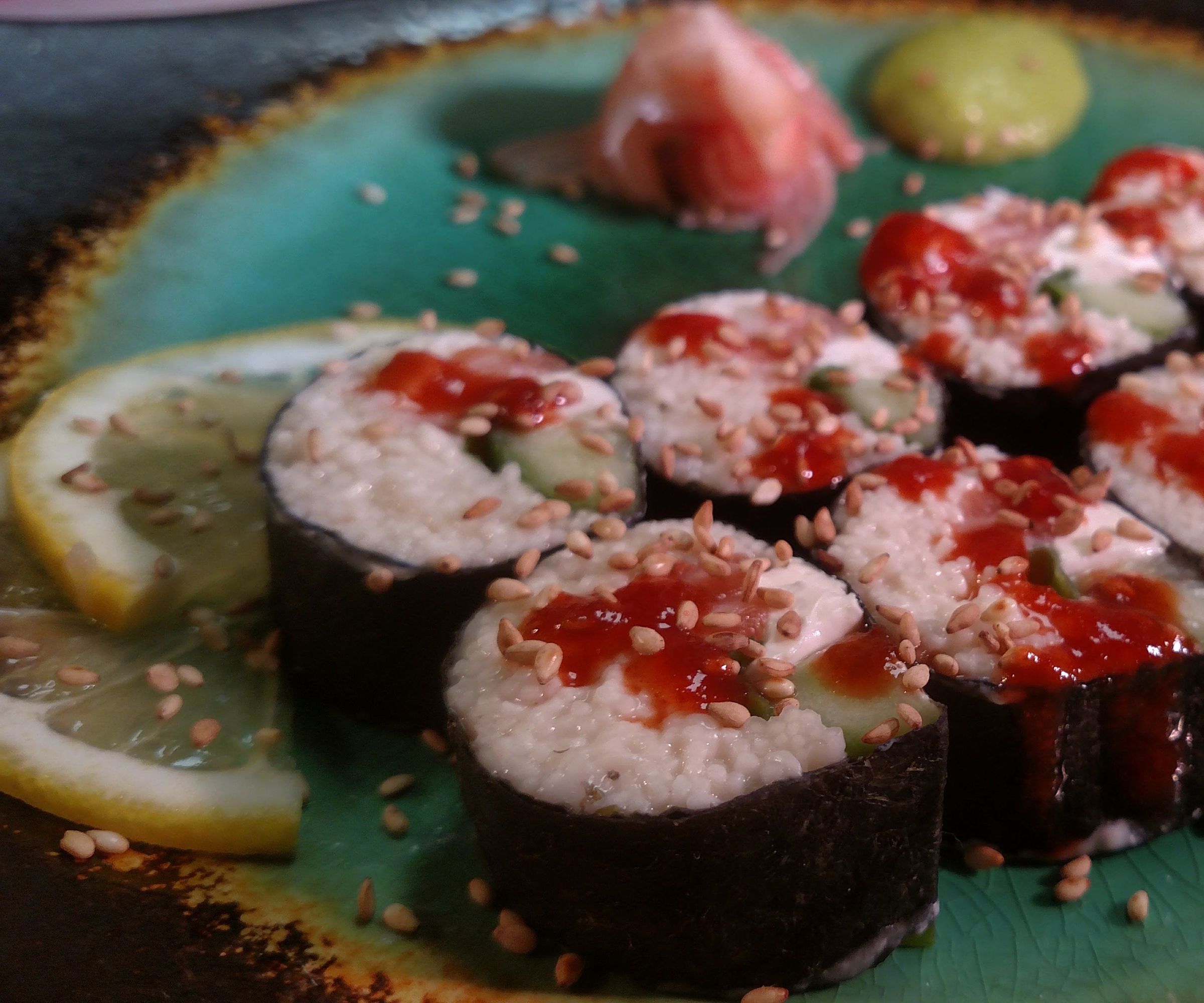 Somen Noodle Sushi