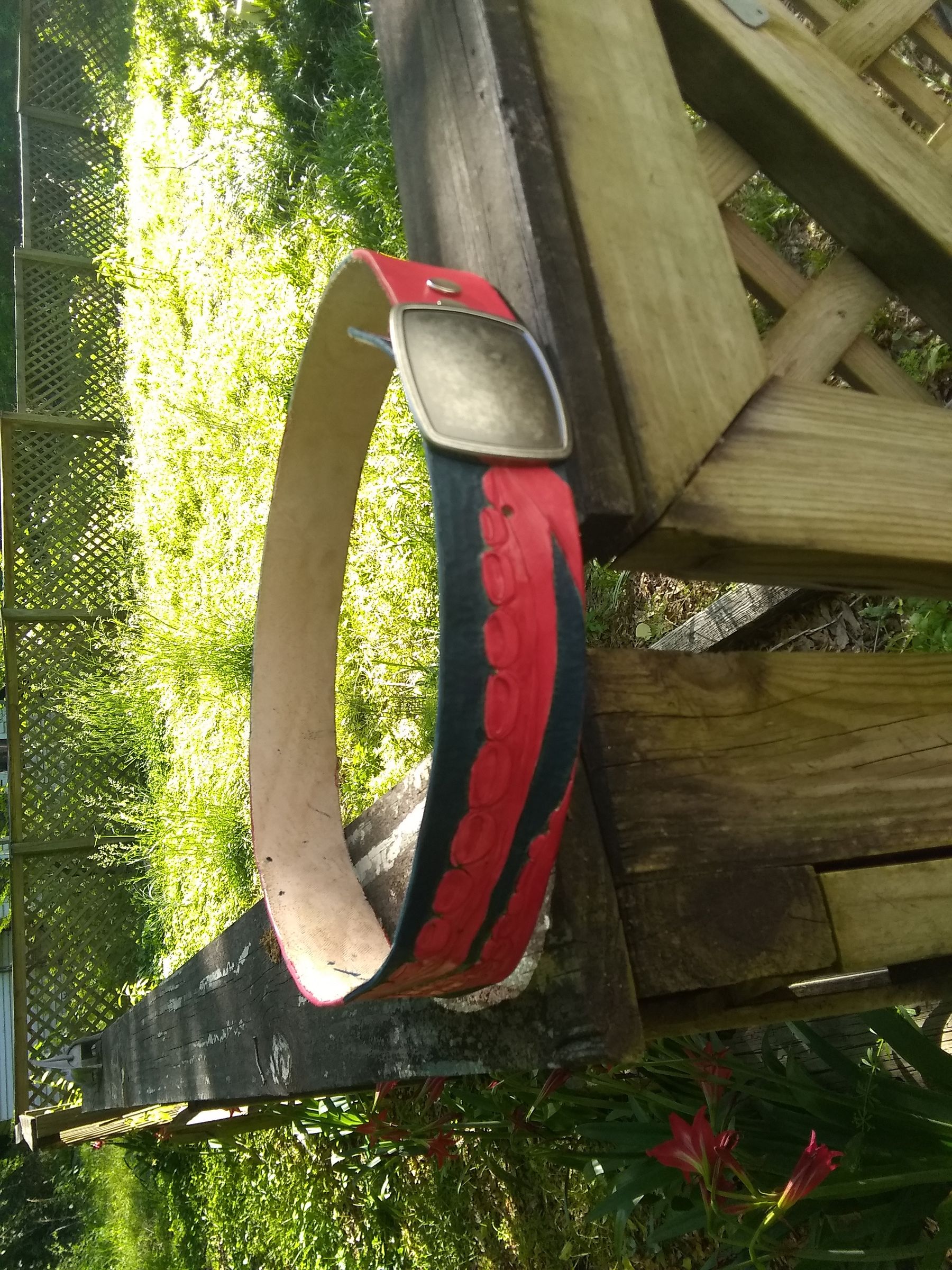 removable buckle belt