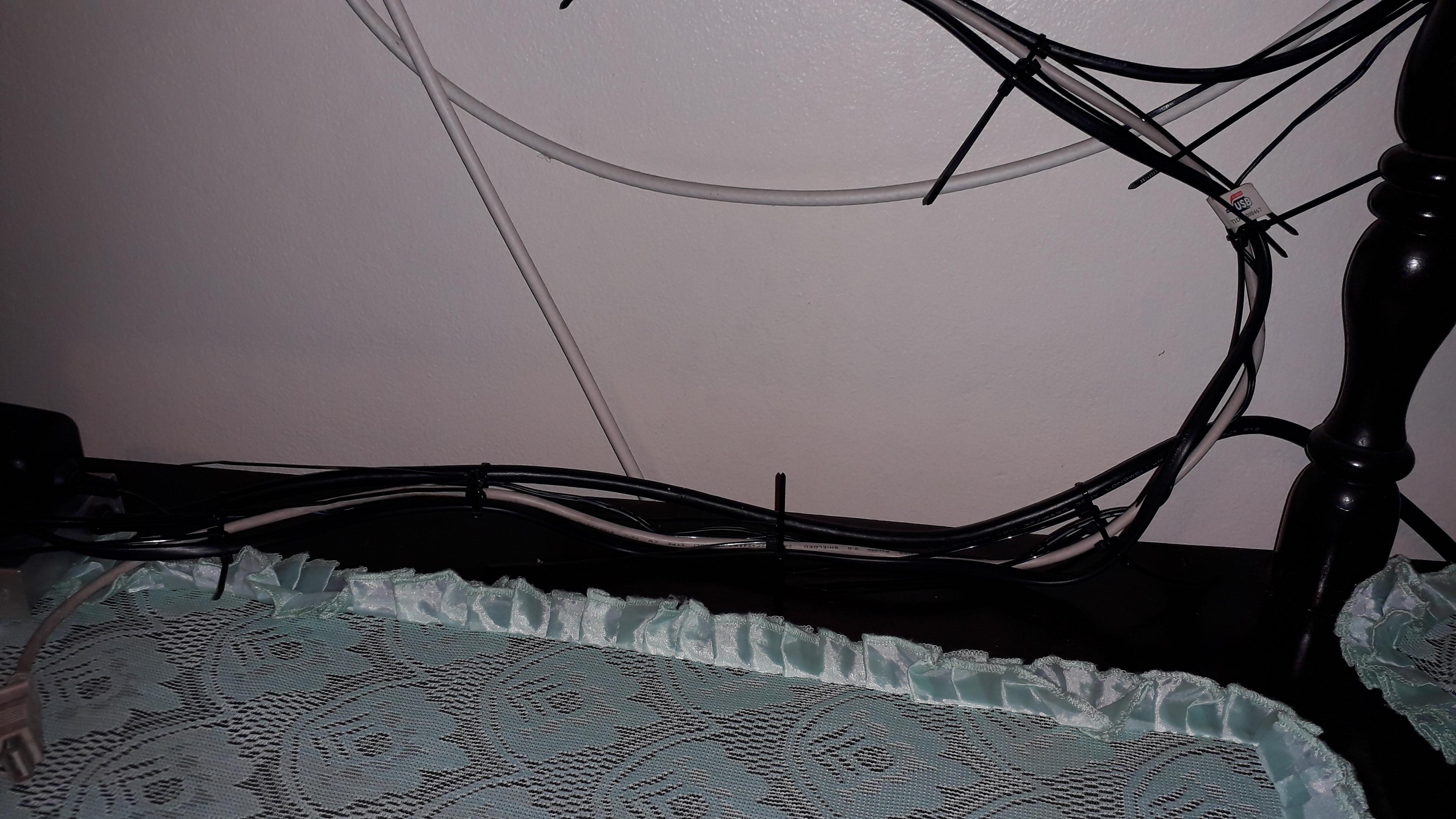 Zip Tie Cable Management 8 Steps Instructables