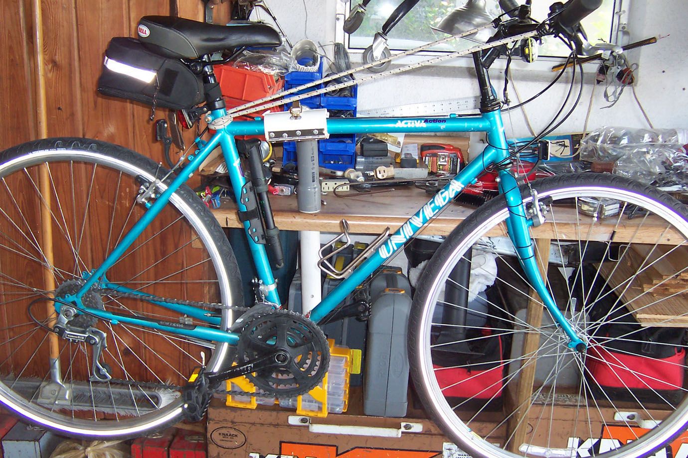 workbench bike repair stand