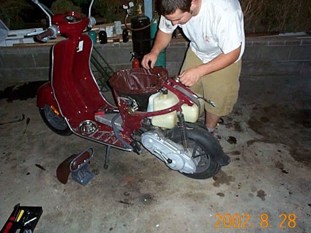 Install a 65cc Pollini Kit on a 1998 Italjeft Velocifero