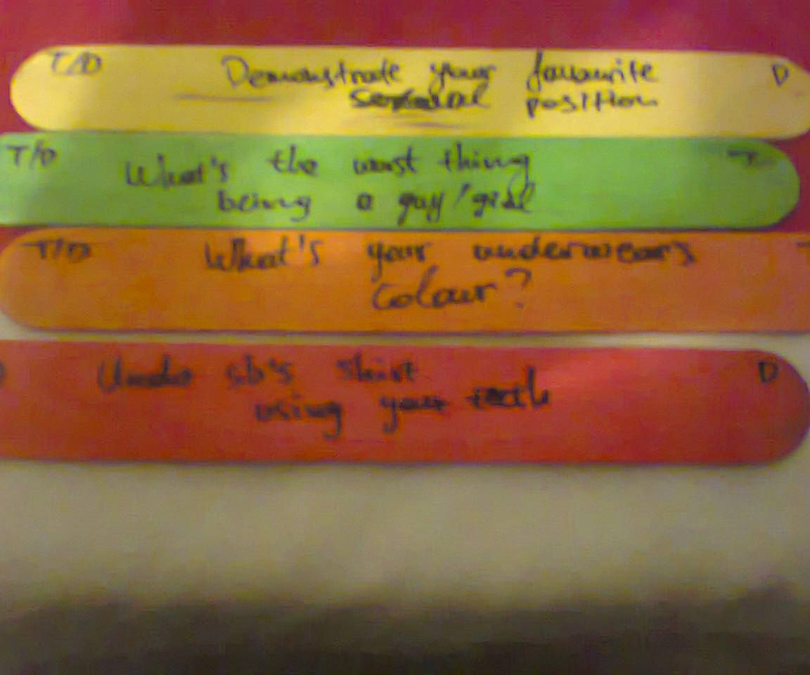 Truth or Dare Sticks