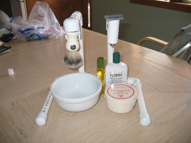 The $5 PVC Shaving Stand