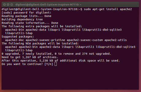 Install Apache