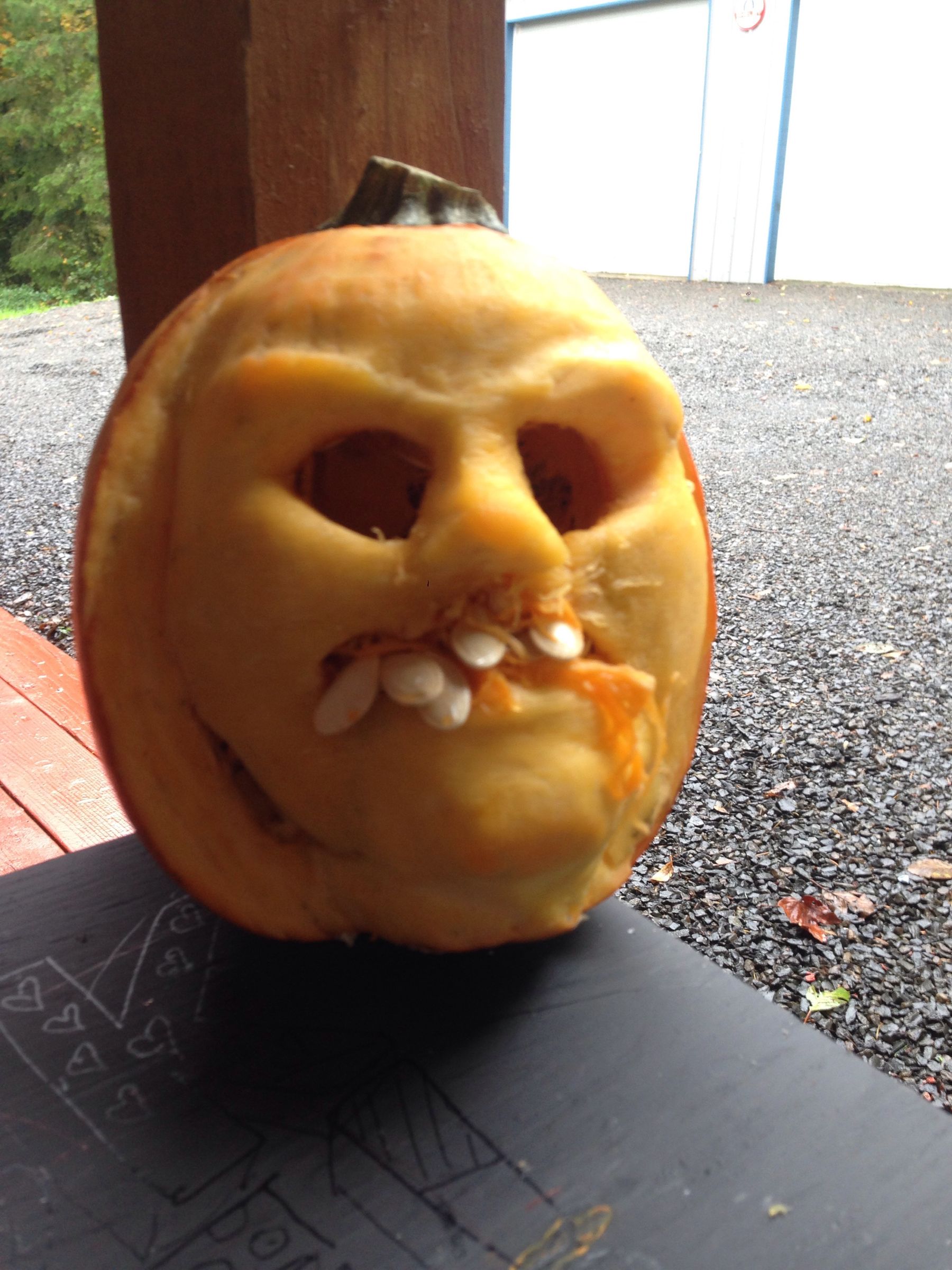 How to Carve a Scary 3D Pumpkin 3 Steps (with Pictures) Instructables