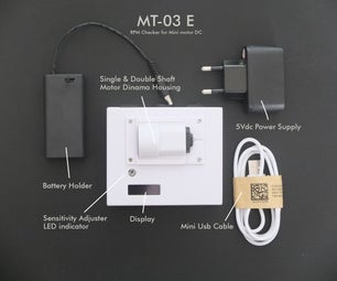 RPM Checker for Mini Motor Dc