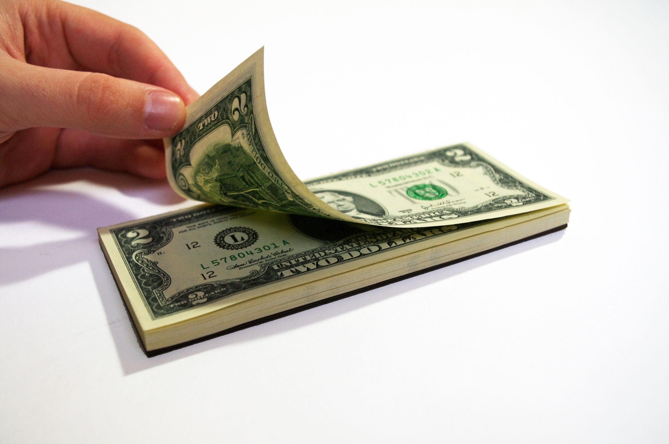 $2 Bill Pad