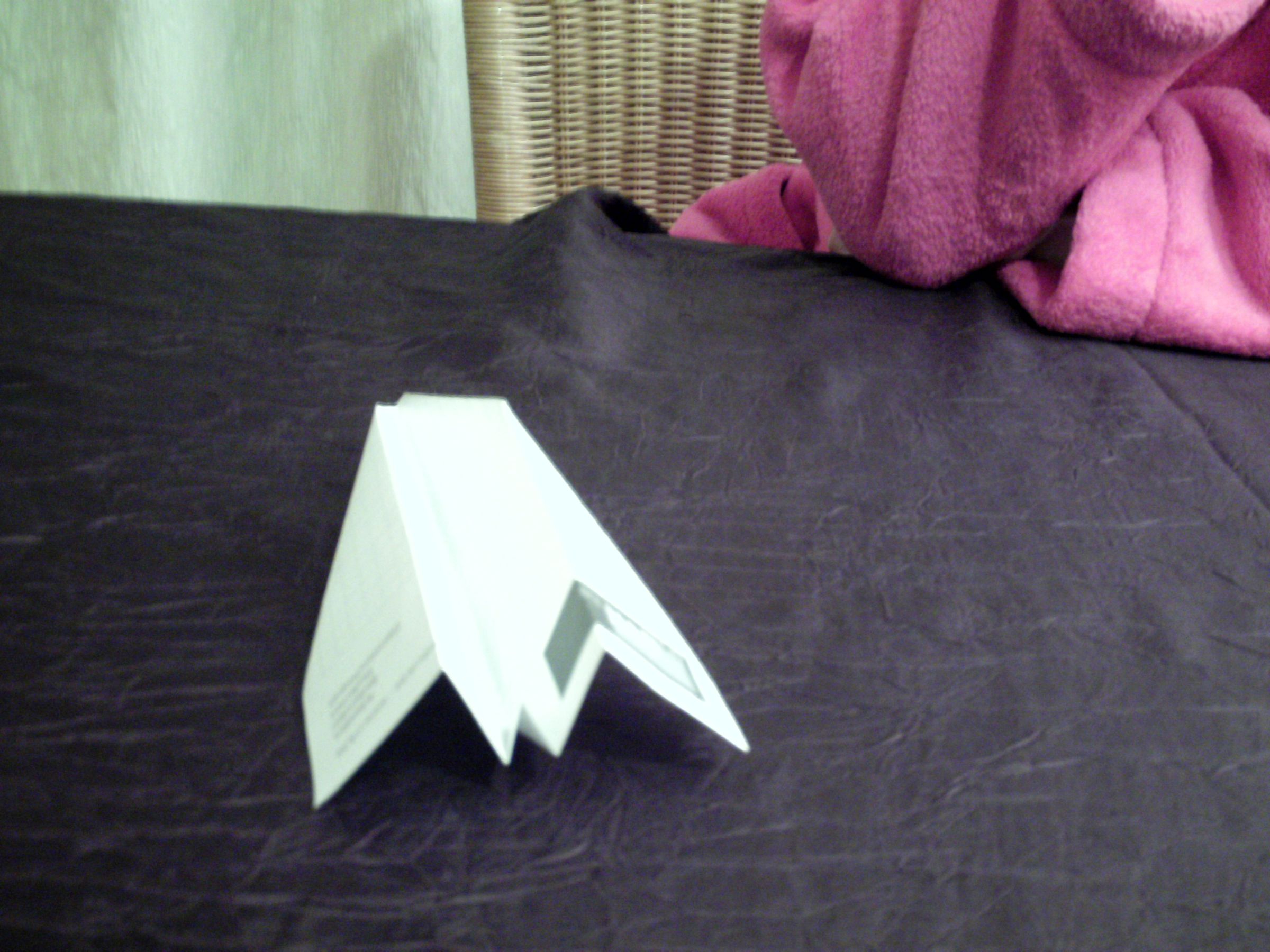 Paper plane : very good!