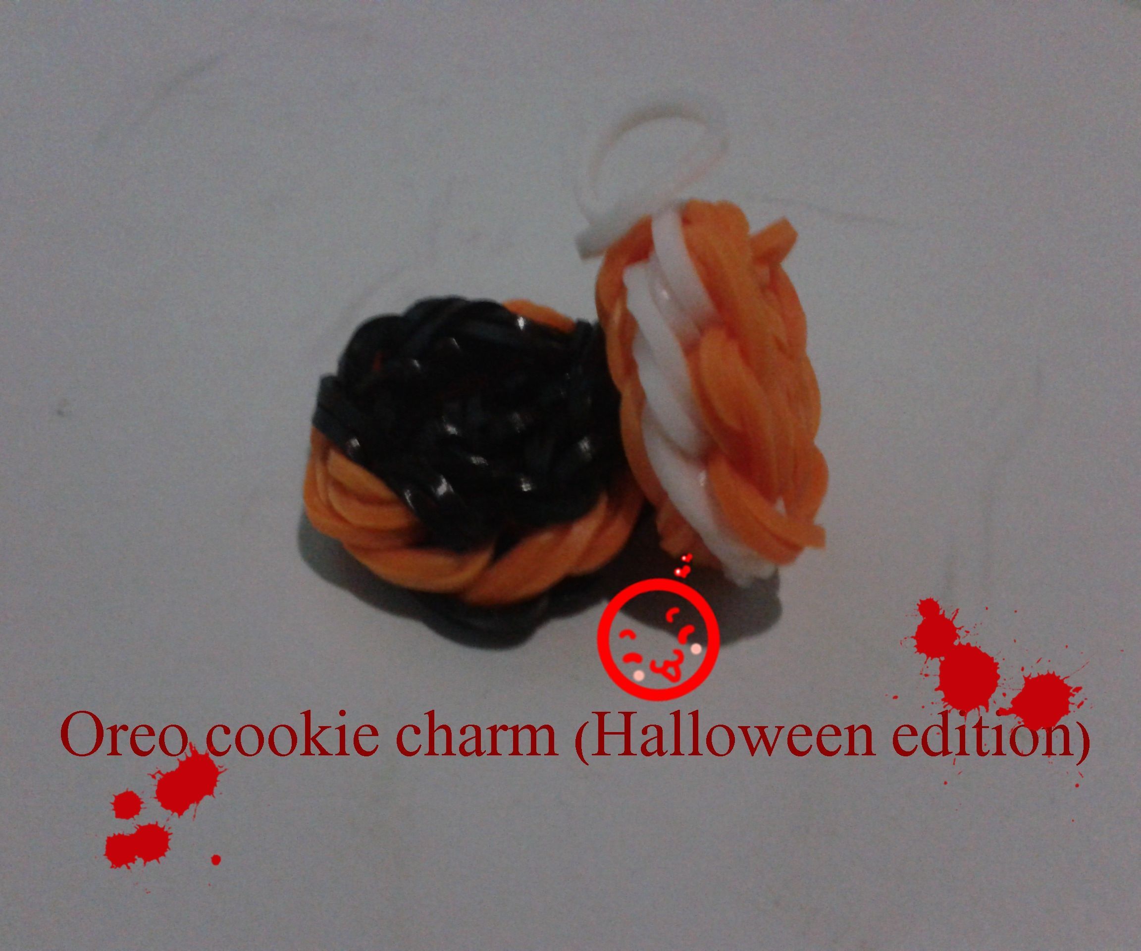 Oreo cookie charm(Halloween Edition)