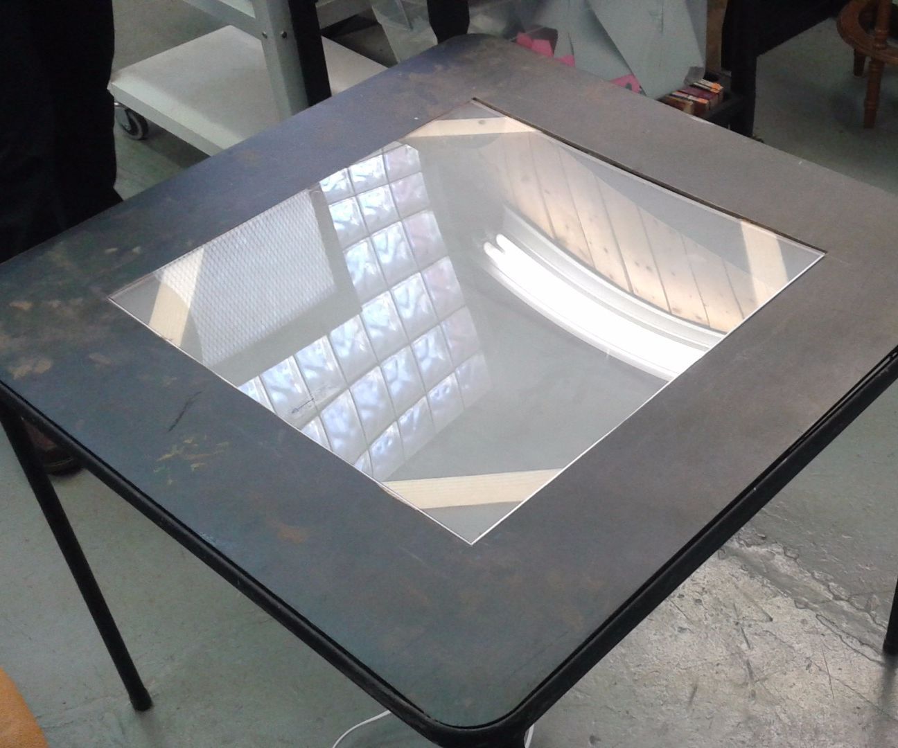 Folding Light Table