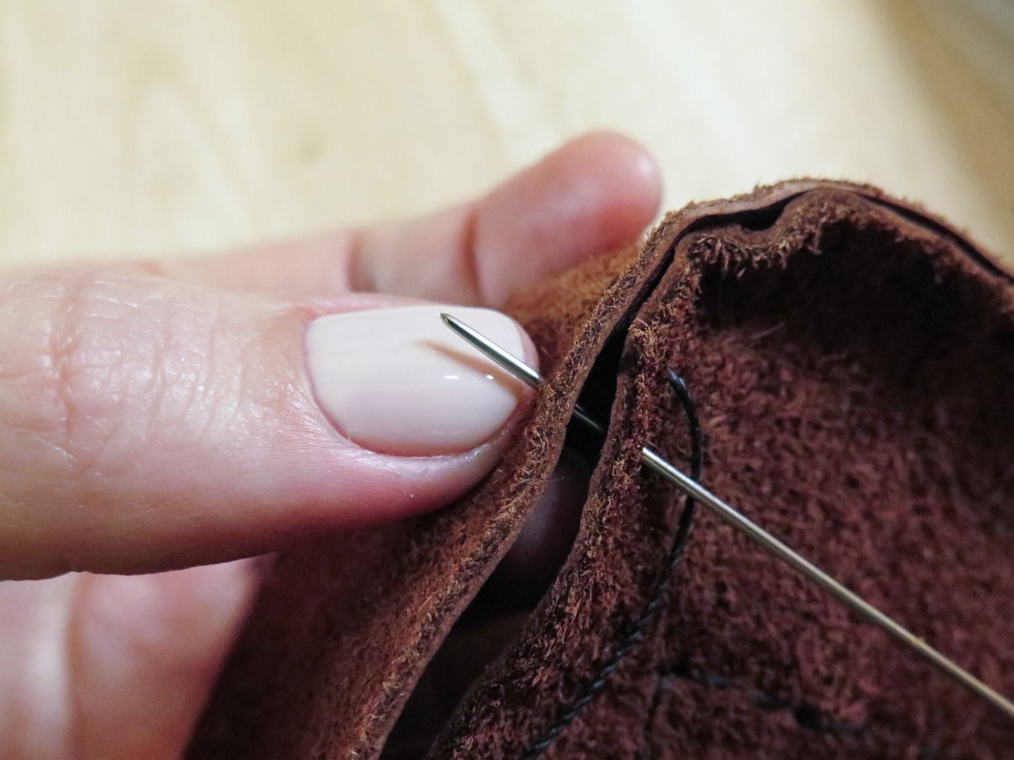 Sewing Leather 13 Steps Instructables