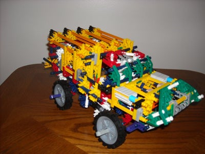 Here Are Some of My Custom and Glitched's Knex Transformers