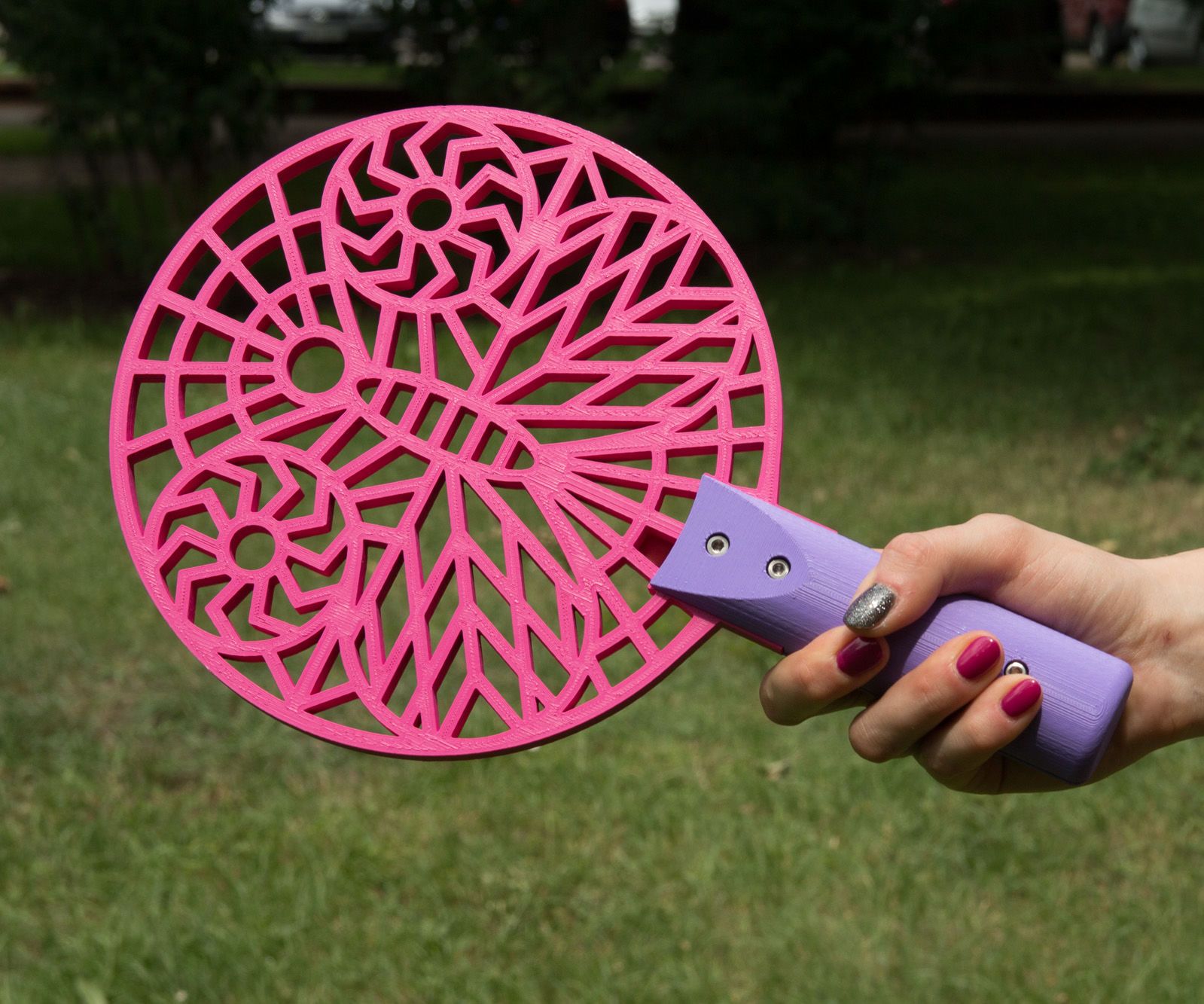 3D Printed Beach Tennis Paddles + Source Files