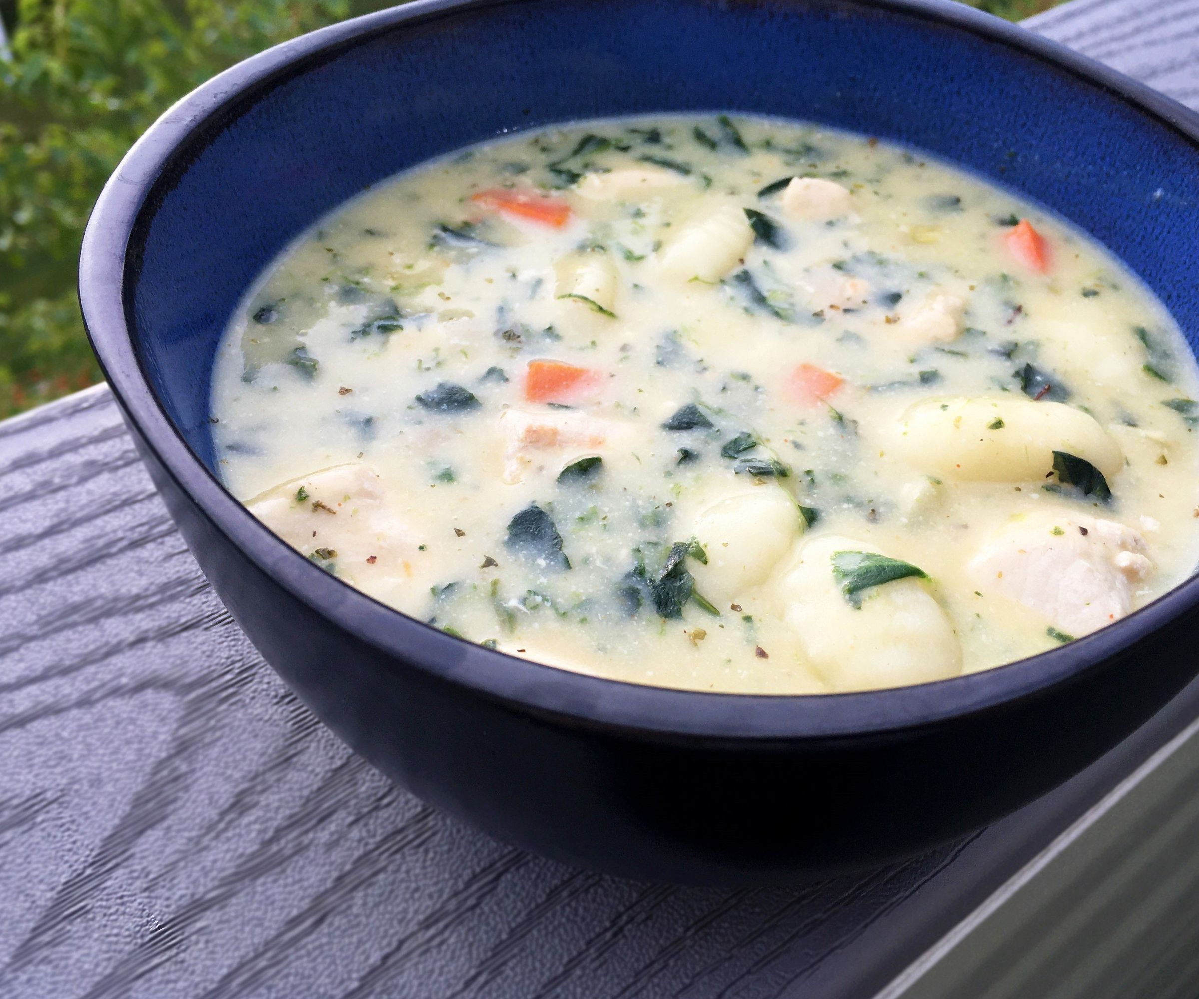 Olive Garden Chicken Gnocchi Soup