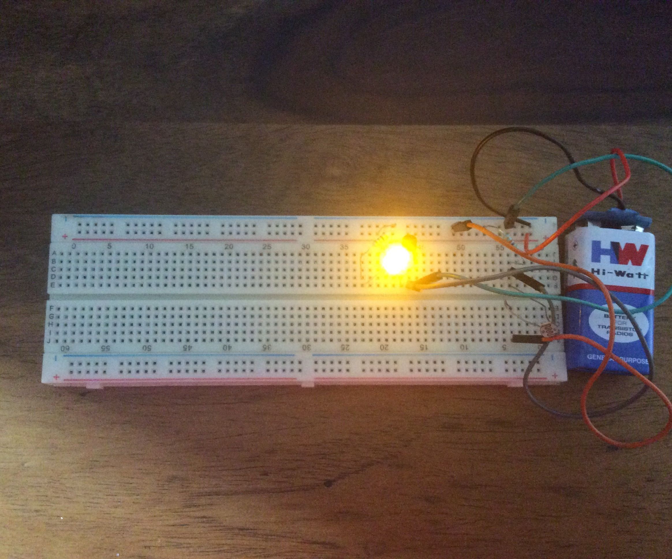 How to Make a Dark Sensor