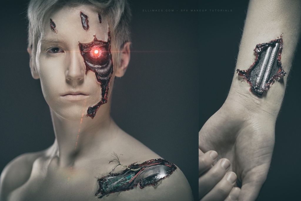 Terminator Makeup