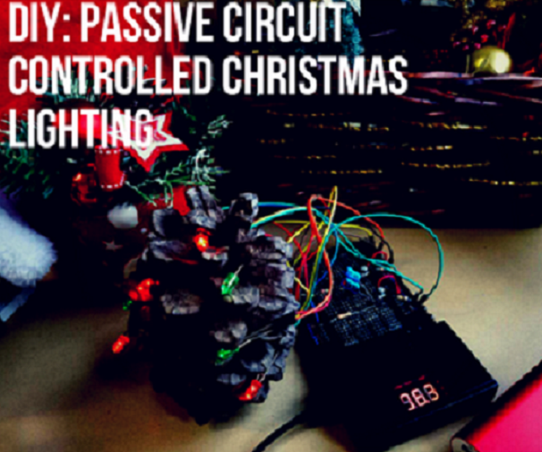 DIY: Passive Circuit Controlled Christmas Lighting