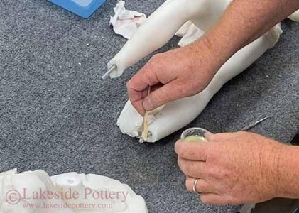 Applying the Epoxy to Both Sides