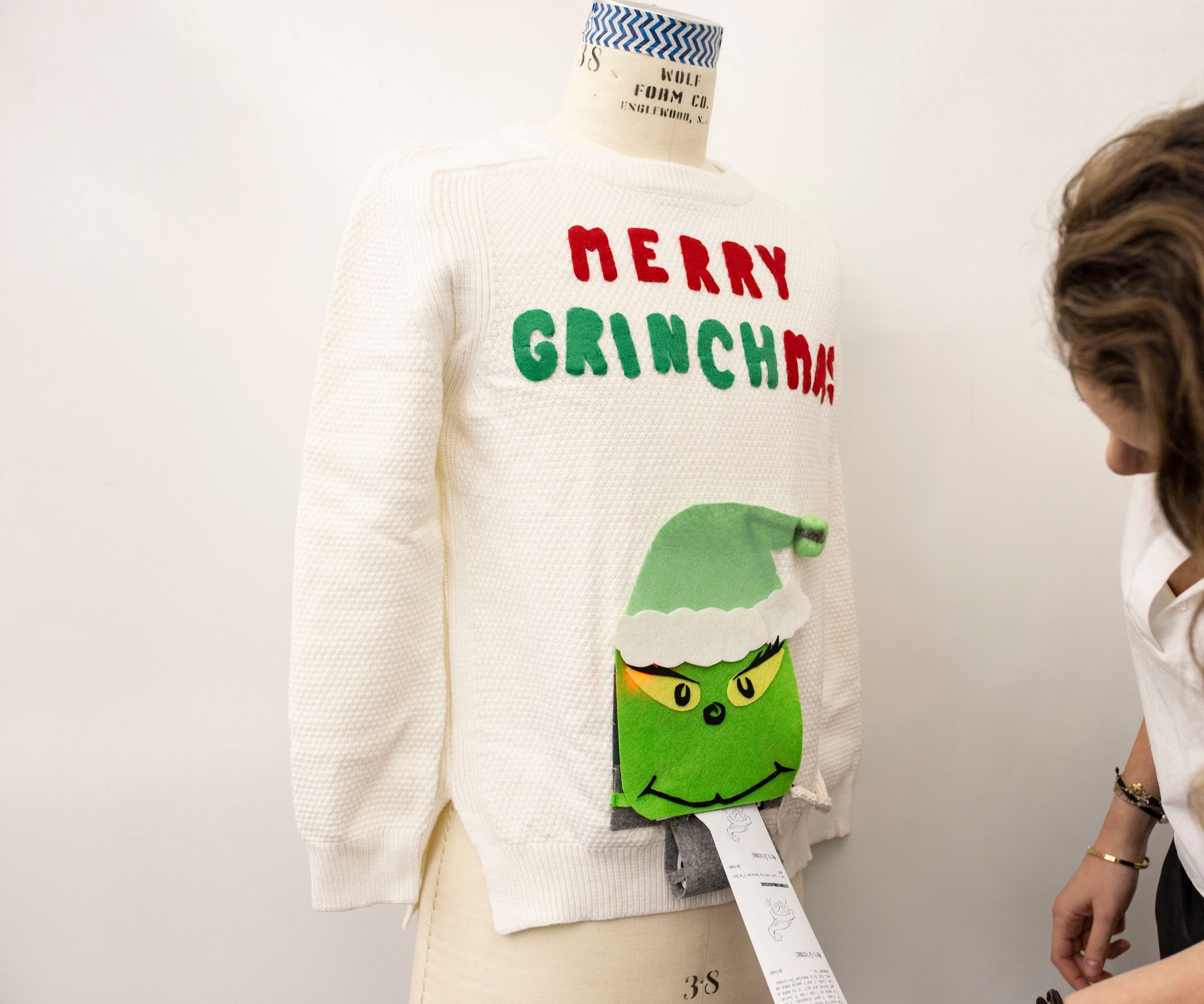 Merry Grinchmas Sweater, Thermal Printer + GemmaM0
