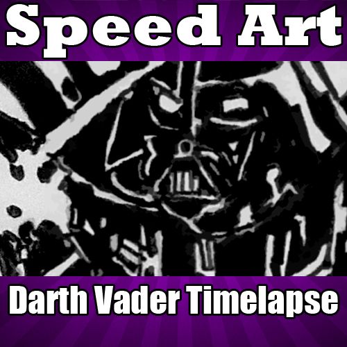 Darth Vader Speed Drawing