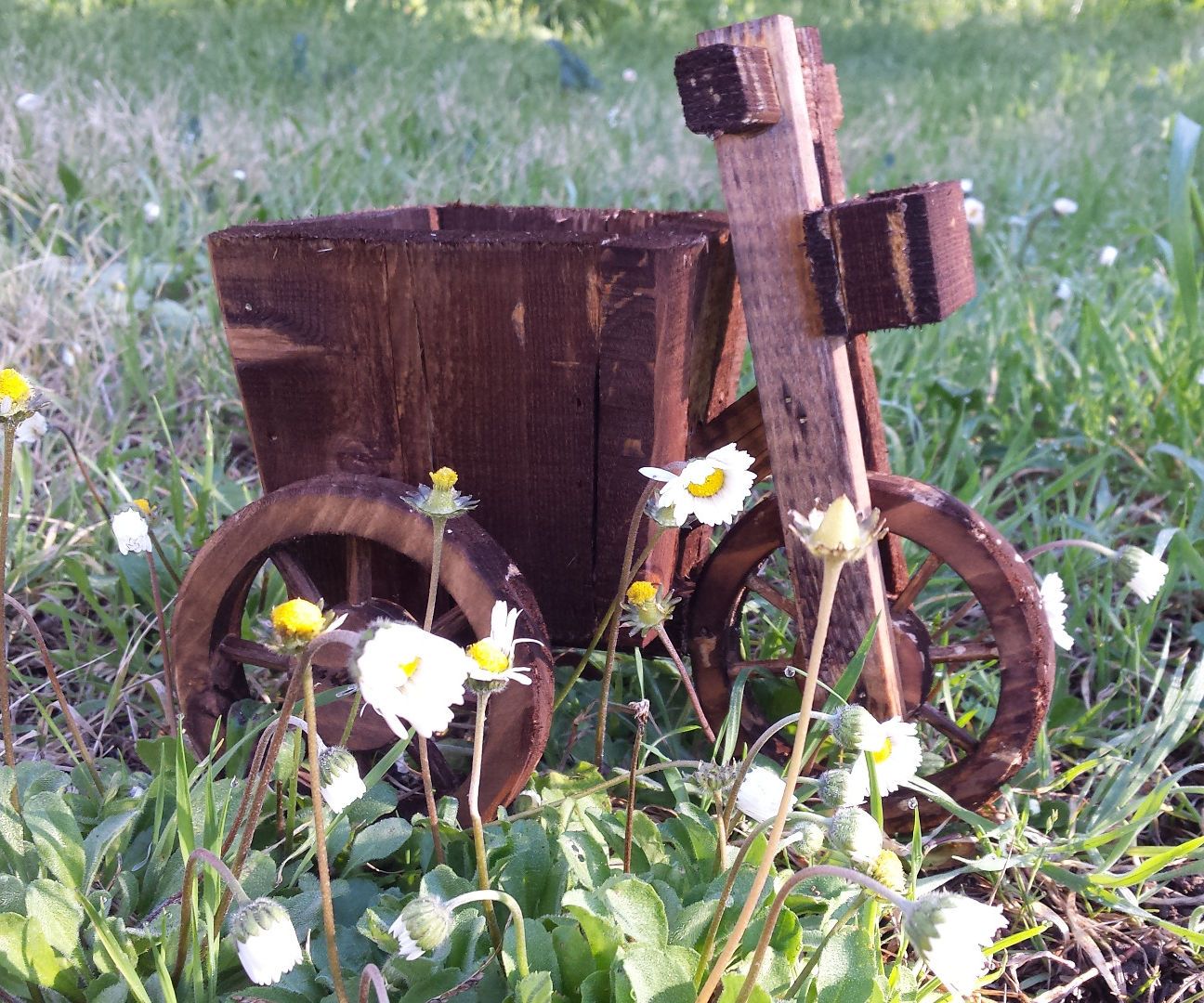 Tricycle With a Bucket. (Planter)