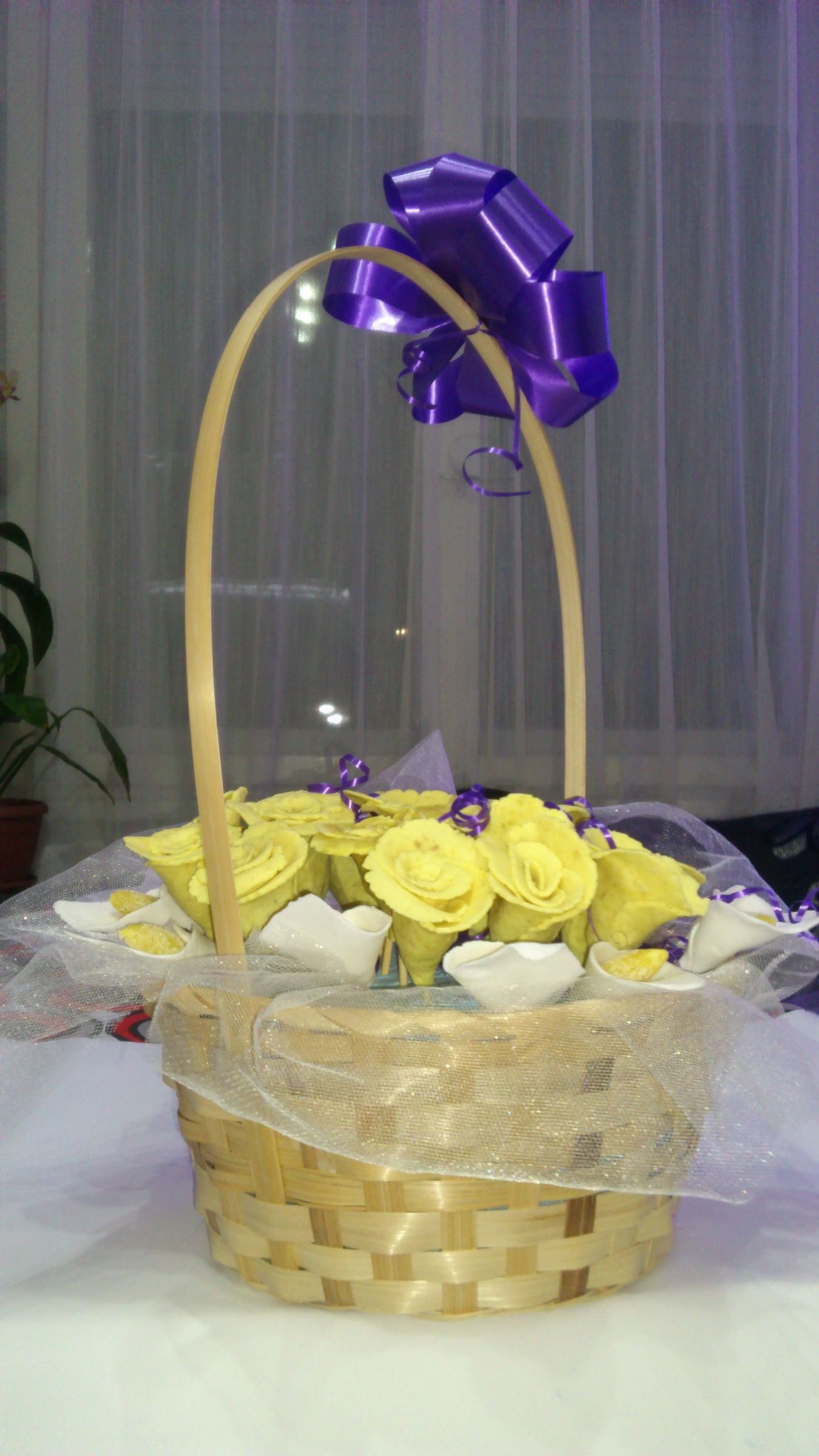 Sweet fondant bouquet