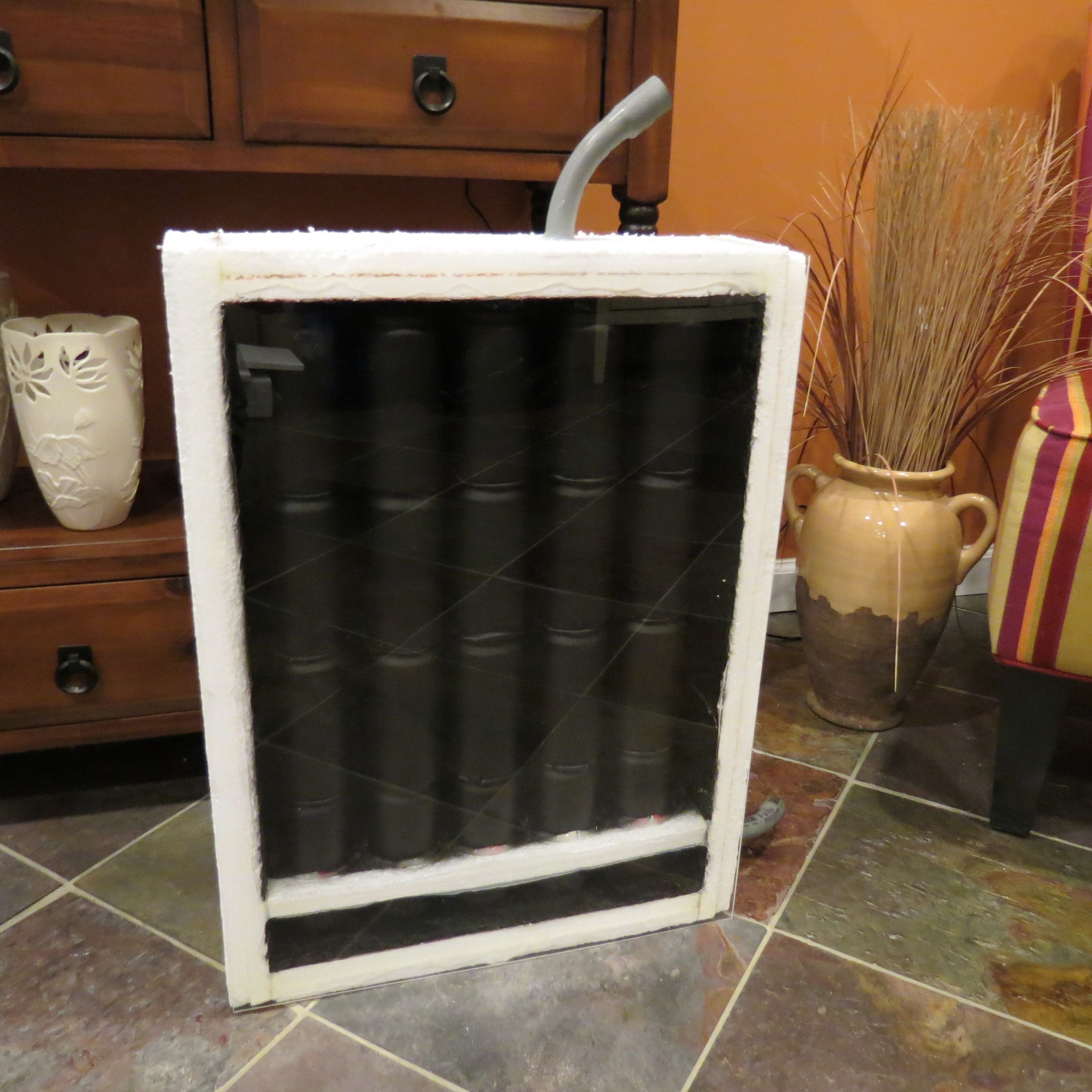 Complete Steps for Building A Solar Thermal Soda/Beer Can Heater for A Greenhouse