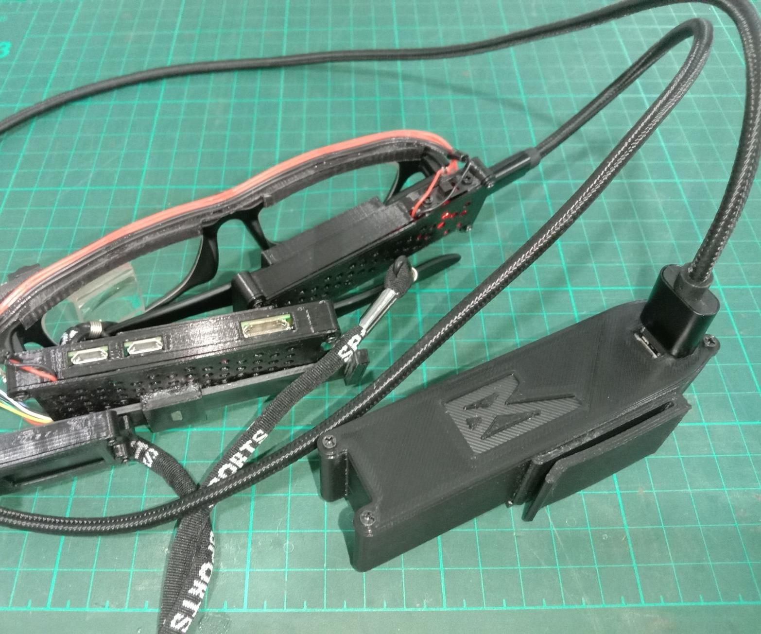 CryptaGlassV2 External Battery Pack