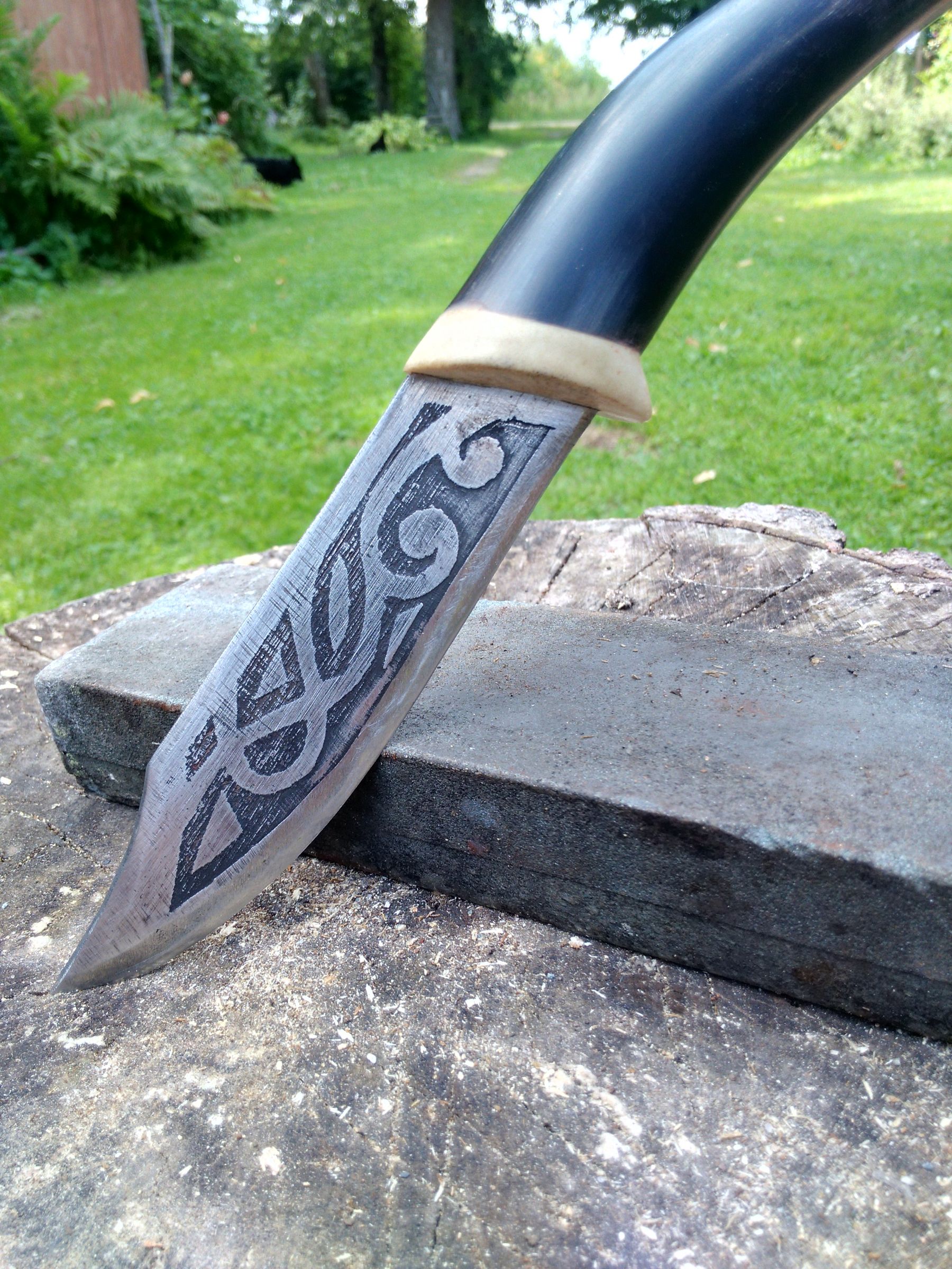Handmade Knife and Acid Etching 4 Steps (with Pictures) Instructables