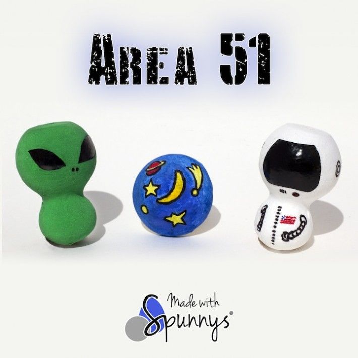 SPUNNYS - Outer Space Crafts: Alien and Astronaut Doll Painting