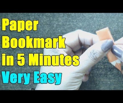 Let's Make Paper Bookmark for Book