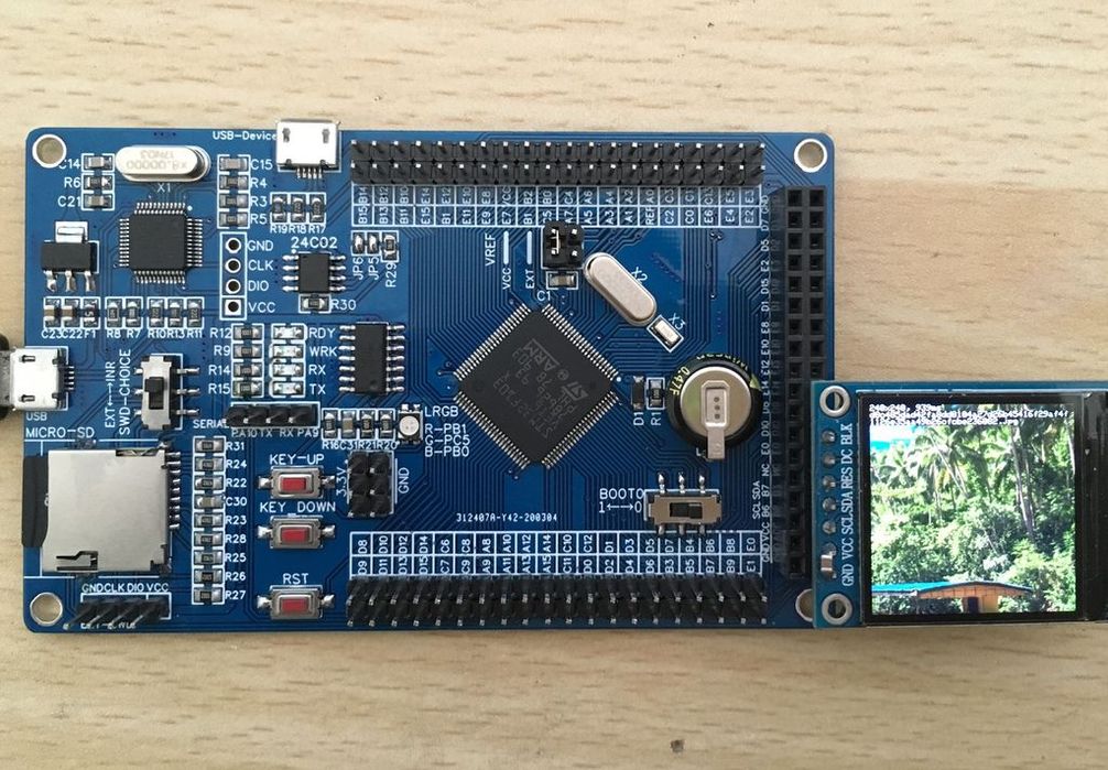 JLCPCB:STM32F1032F205VE-Development Board