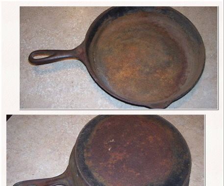 Don't Throw Out That Ugly Cast Iron Skillet