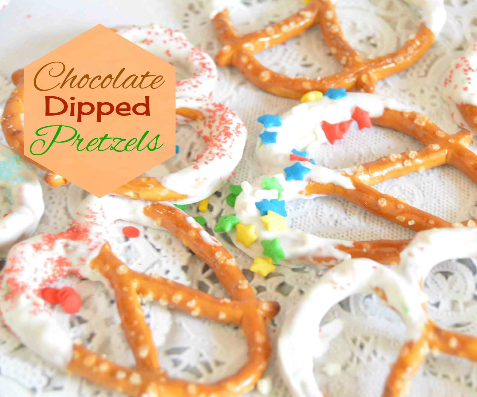 How to Make Chocolate Dipped Pretzels - Last Minute Edible Gifts 