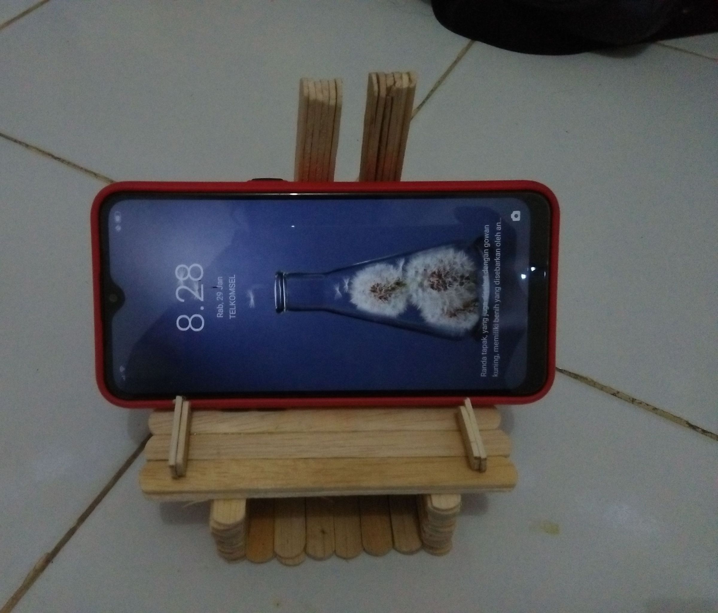 The Backrest Phone to Watch Video