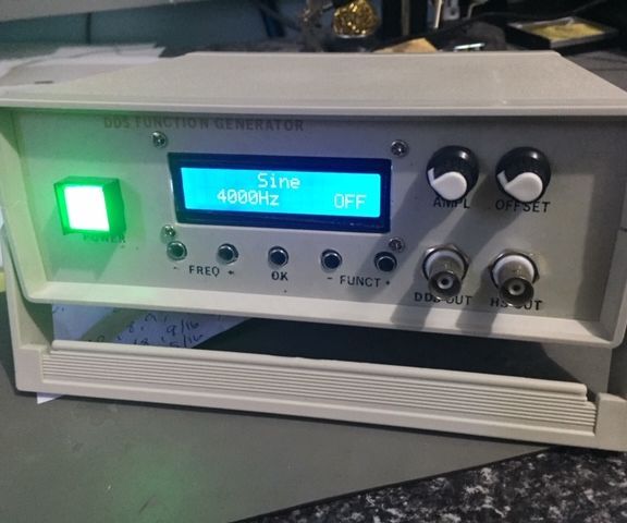 Cheap DIY DDS Function/Signal Generator