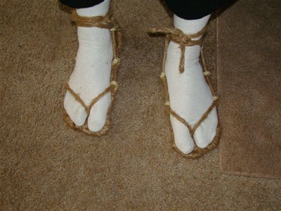 Make Your Own Bleach Cosplay Sandals (waraji)